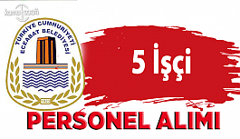 Çanakkale Eceabat Belediyesi Geçici 5 İşçi Alacak