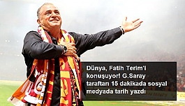 Dünya, Fatih Terim'i konuşuyor! Galatasaray taraftarı 15 dakikada sosyal medyada tarih yazdı