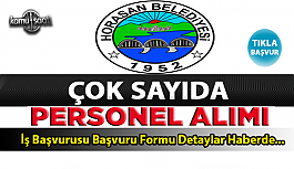 Erzurum Horosan Belediyesi Personel Alımı, Güncel İş İlanları ve İş Başvurusu