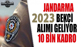 Jandarma Bekçi Alımı 2023  Jandarma bekçi alımı başvurusu güncel ilanlar ve başvuru formu
