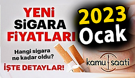 2023 Sigaraya Ne Kadar Zam Gelecek? | Ocak 2023 Zamlı Sigara Fiyat Listesi