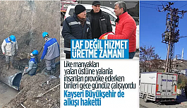 Kayseri Büyükşehir Belediye Başkanı Memduh Büyükkılıç deprem yardımlarını anlattı