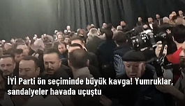 İYİ Parti Ankara'da yumruklar konuştu! Kavganın ardından seçimler iptal edildi