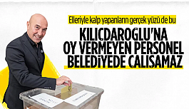 CHP'li İzmir Belediyesi şirketi oy vermeyenlerin listesinin hazırlandığını duyurdu