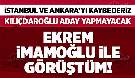 Tanju Özcan'dan bombalar! Kılıçdaroğlu ile seçime gidersek İstanbul ve Ankara'yı kaybederiz