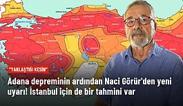 Adana depreminin ardından Naci Görür'den Şoke eden uyarı! İstanbul için de korkutan tablo