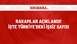 Son Dakika: Türkiye'deki işsiz sayısı 56 bin kişi azalarak 3 milyon 223 bin kişi oldu