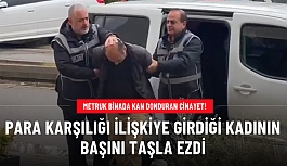 Trabzon'da Metruk binada kan donduran cinayet!