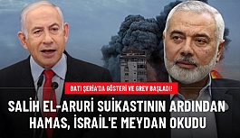 Salih el-Aruri suikastının ardından Hamas, İsrail'e meydan okudu: Direnişi asla kıramayacaksınız