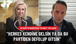 AK Parti'de tartışma yaratan "ıstakoz" paylaşımı: Herkes kendine gelsin ya da bu partiden defolup gitsin