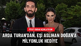 Arda Turan, eşi Aslıhan Doğan'a 2.1 milyon euroluk araba aldı
