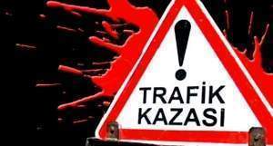 Kütahya'da trafik kazası:1 ölü 5 yaralı