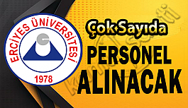 Erciyes Üniversitesi Personel Alımı 2023,...