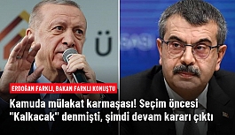Cumhurbaşkanı Erdoğan'ın "Kaldıracağız"...